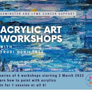 Acrylic Art Workshops  - With Trudi Ochiltree  March - April 2023