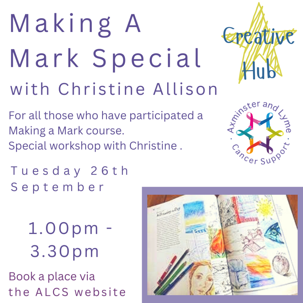 Making A Mark Special with Christine Allison Sept 23