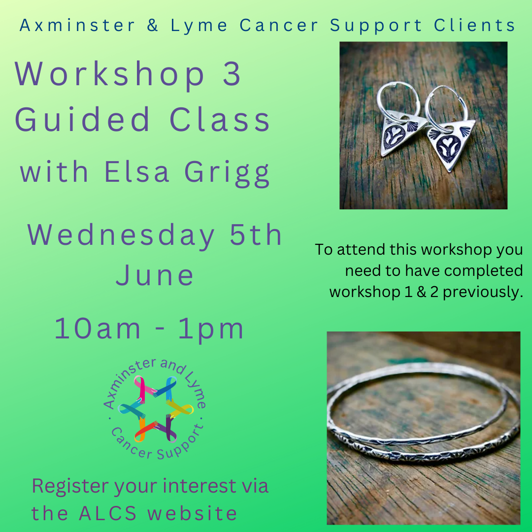 Guided Class Silver Smith Workshop 3  – 5th June