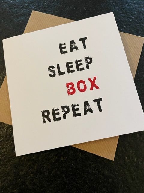 Eat Sleep Box Repeat Axminster And Lyme Cancer Support