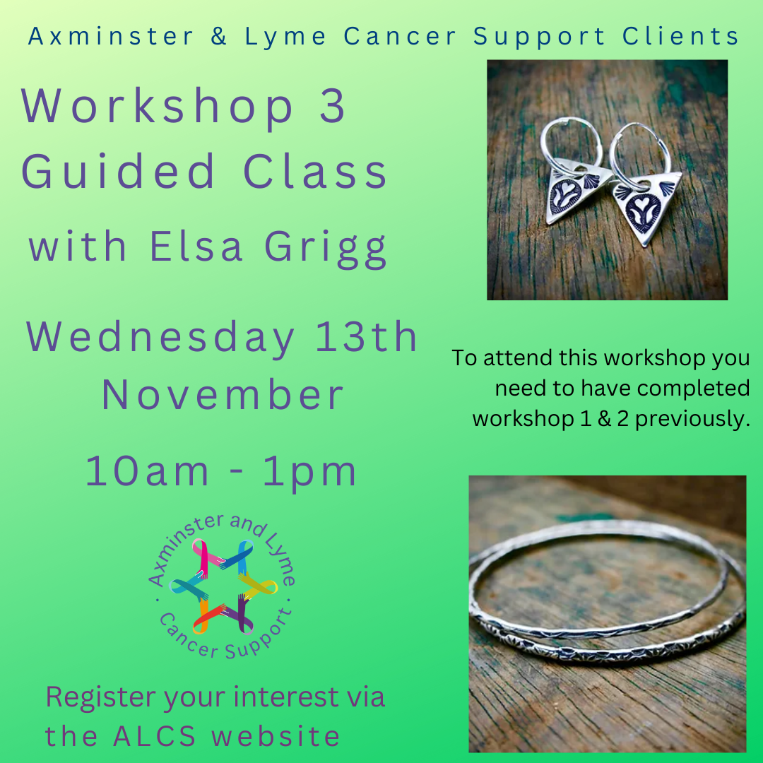 Guided Class Silver Smith Workshop 3  -13th November