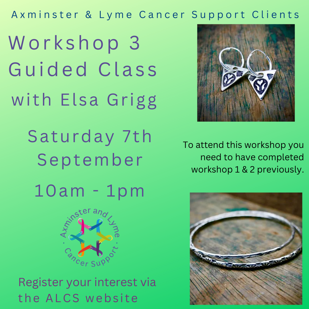 Guided Class Silver Smith Workshop 3  -7th September