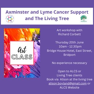 Art Workshop with Richard Corbett in conjunction with the Living Tree