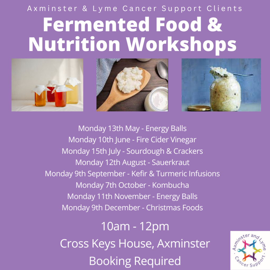 Fermented Food Workshops July-Sept