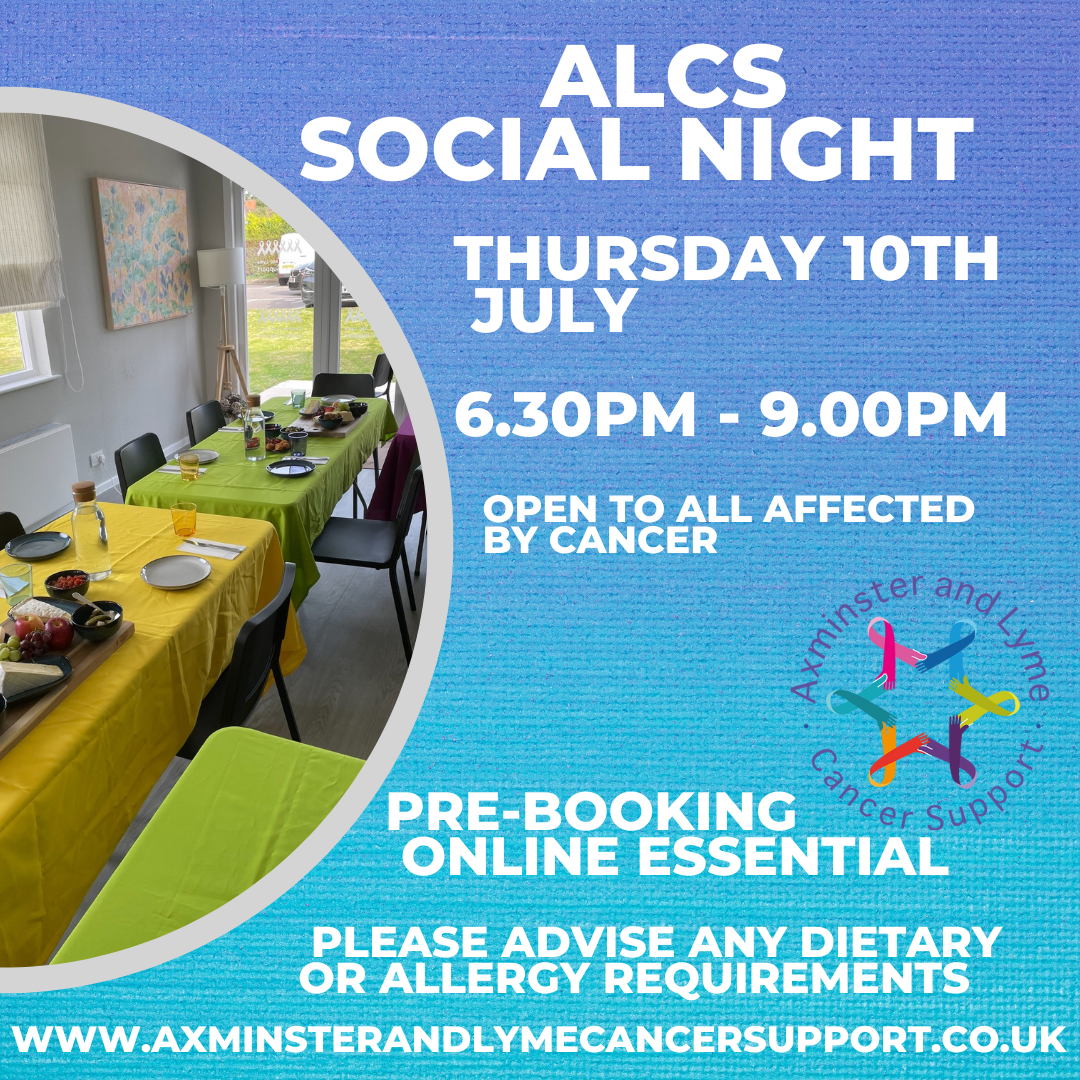 ALCS Social Night – 10th July